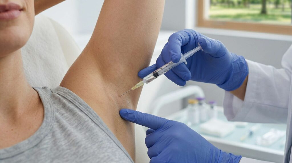 Botox for excessive sweating