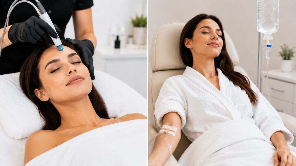 Hydrafacial vs. HydraBoost IV