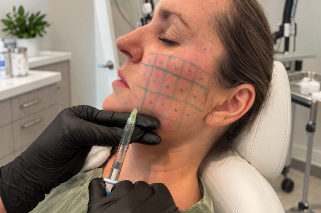 SkinVive Treatment Marking generative fill