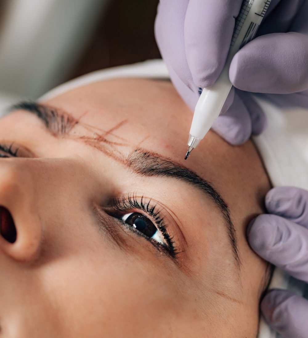 Professional Microblading of Eyebrows